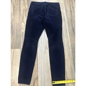 Gap‎ Womens Corduroy Pants Legging Jean Size 4 30X28" Solid Black Casual Stretch